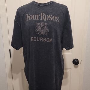 Mens T-Shirt-Four Roses Bourbon